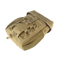 Panier avant étanche pour scooter extérieur Sac de rangement pour vélo Pochette tactique de camouflage