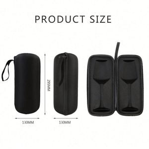 กระเป๋าใส่แก้วไวน์สีแดงกันกระแทกกันน้ำ  กระเป๋าของขวัญใส่แก้วไวน์  กระเป๋าหิ้วแก้วไวน์ - Product Image 3