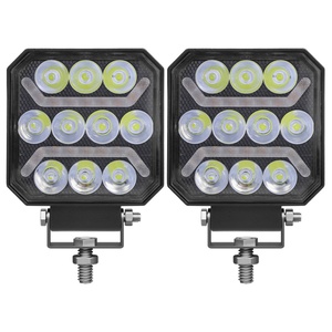 Système d'éclairage de moto 9-36V, phare de travail LED avec fonction de feux de jour, phare LED Ranger, phare LED pour tracteur - Product Image 4