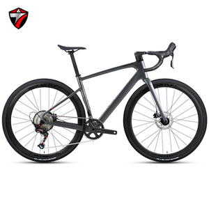 <span class=keywords><strong>Vélo</strong></span> de route <span class=keywords><strong>gravel</strong></span> en carbone à 12 vitesses pour hommes avec double frein en V pour le cyclisme tout-terrain - Product Image 3