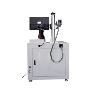 Mesin tanda Laser serat 3D, spidol Laser serat Laser dan serat Laser untuk pengukir Laser Desktop logam nonlogam 20w 30w 50w 100w 2,5d