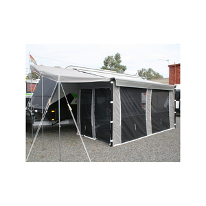 <span class=keywords><strong>Auvent</strong></span> de <span class=keywords><strong>caravane</strong></span> personnalisé, résistant, luxueux, imperméable, anti-moisissure, en <span class=keywords><strong>toile</strong></span> de polyester 320 g/m², <span class=keywords><strong>pour</strong></span> véhicules, camping-cars, utilisation en extérieur, 3-4 personnes - Product Image 1