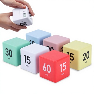 Temporizador para <span class=keywords><strong>Cubo</strong></span> de <span class=keywords><strong>Rubik</strong></span> CT01 para Estudiantes de Primaria y Secundaria - Gestor de Tiempo de Estudio para Autodisciplina con Cuenta Regresiva de 1 a 6 Horas - Product Image 1
