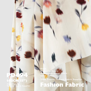 Thân Thiện Với Môi Bông Nghệ Thuật Hoa Tranh In Vải Cho Quần Áo Dresses Túi Tóc Ban Nhạc Nhà - Product Image 5