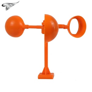 Cam nhựa chim kiểm soát ánh sáng khúc xạ chim Repeller PP chất liệu năng lượng mặt trời sạc chim Repeller Cối Xay Gió xoay - Product Image 5