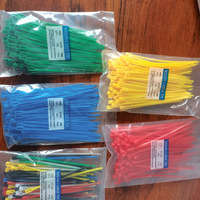 Attaches-câbles réutilisables en nylon 66 autobloquants, robustes, assortis, quatre longueurs (6, 8, 10, 12 pouces)