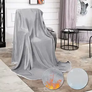 Дугоохлаждающее нейлоновое одеяло + теплое Фланелевое Флисовое одеяло для лета и зимы