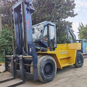 Chariot élévateur diesel de grande capacité TCM KOMATSU MITSUBISHI 15 tonnes 16 tonnes 20 tonnes Chariot élévateur lourd Kalmar Chariot élévateur industriel - Product Image 3