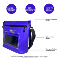Sac de rangement étanche IPX6 en PVC pour téléphone portable, idéal pour le camping, la photographie et la mode – Mini sac à main en gros, en promotion