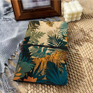 A6 fatti a mano Vintage Notebook chiusura cravatta 160 pagine rimovibile carta gialla regalo perfetto per calligrafi con <span class=keywords><strong>tigre</strong></span> tropicale - Product Image 2