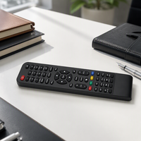 Télécommande universelle de haute qualité pour téléviseur intelligent de marque HR, prix d'usine, avec écran LED numérique, 4 boutons, portée de 10 m pour HDTV
