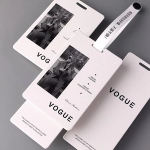 Custom Eco-Friendly Embossed Luxury Paper Hang Tag Fashion-Forward Design with Logo for Garments Clothes Labels - Product Image 5