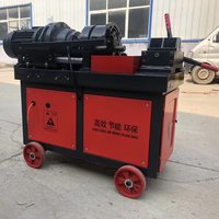 Machine à dénuder les nervures de barres d'armature de 32 mm, machine à rouler les nervures entièrement automatique, machine à fileter CNC