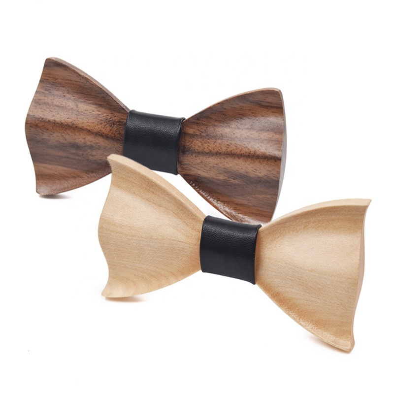 Галстук-бабочка мужской с деревянными углами, аксессуар для свадьбы, вечеринки, банкета, клуба, бизнеса