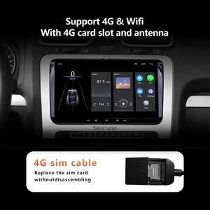 AI 2 DIN 9 "10" <span class=keywords><strong>Android</strong></span> đài phát thanh cho DVD Player Car Stereo 4GB RAM 64GB ROM GPS DSP BT FM kỹ thuật số xử lý tín hiệu đa phương tiện vid - Product Image 3