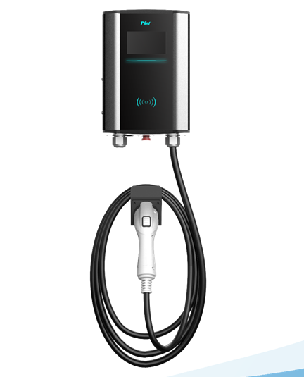 Лидер продаж, настенное напольное зарядное устройство PILOT 7,5 кВт 3,5 кВт, одно зарядное устройство для электромобилей переменного тока с функцией самотестирования, поддержка карт M1, ЦП