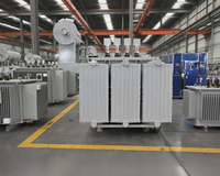 Transformateur triphasé immergé dans l'huile de type IEC Standard 2000 kVA 11-0,4 kV, 2000 kVA, bobinages en cuivre ou en aluminium, ONAN ONAF