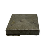 Tapa de poste de valla decorativa, cuadrada, de Metal