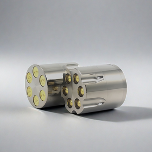 Grinder per Tabacco in Metallo a Forma di Proiettile, 40mm, 3 Parti, Macchina Tritaerbe in Lega di Zinco - Product Image 4