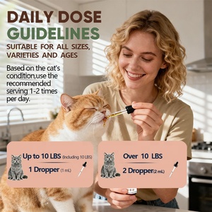 Natural Pets Cognition Drops Vitamin Supplement mendukung Formula dokter hewan cairan Cognition rasa khusus untuk anjing kucing - Product Image 5