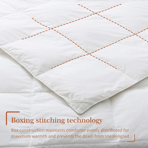 Couette en <span class=keywords><strong>duvet</strong></span> d'oie blanc, Ultra léger et de haute qualité, pour <span class=keywords><strong>lit</strong></span> simple, hôtel en chine, 100% coton, livraison gratuite - Product Image 4