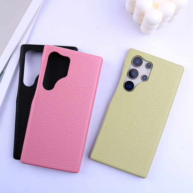 Business Leather Shockproof Mobile Phone Case with Lens Protection for Xiaomi 11/ 13/14 Ultra Redmi K40/K50/k70/PRO Note10/11