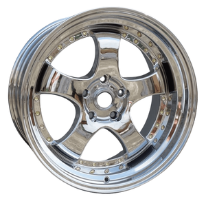 Rodas Personalizadas de Peças Automotivas em Liga de Alumínio de Luxo 15 17 18 Polegadas 4X100 5x114.3 ET 20 25 35mm CB 73.1 HK99002 Rodas para Carros de Passageiros - Product Image 2