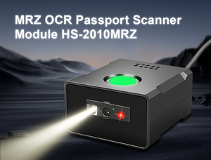 Lector de Códigos de Barras 2D 1D de Montaje Fijo, Módulo Escáner de Códigos de Barras para Pasaportes HS-2010MRZ - Product Image 2