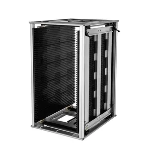 400*320*563mm ajustable ESD SMT rack PCB soporte de almacenamiento estante de placa antiestático metal de pie SMT PCB ESD revisteros