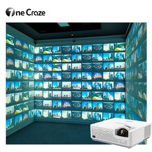 เครื่องฉายวิดีโอบนผนัง3D แบบสมจริงพร้อมหน้าจอสัมผัสภาพโฮโลแกรมสำหรับติดผนังพิพิธภัณฑ์ใช้ในร่ม