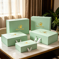 Boîte pliante magnétique de luxe, logo personnalisé, boîte cadeau personnalisée avec ruban, boîtes magnétiques en stock, personnalisables dans toutes les tailles et couleurs