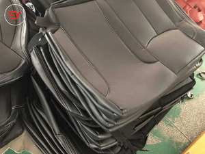 Tam set su geçirmez dikiş elmas işlemeli tasarım deri araba koltuğu kapakları <span class=keywords><strong>jeep</strong></span> wrangler JK için - Product Image 6