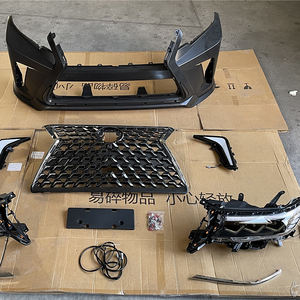 MAICTOP Facelift Parachoques Delantero Parrilla Bodykit Kit de Actualización para Land Cruiser <span class=keywords><strong>Prado</strong></span> 150 2010-2018 Actualización a <span class=keywords><strong>Lexus</strong></span> Gx460 2020 - Product Image 2