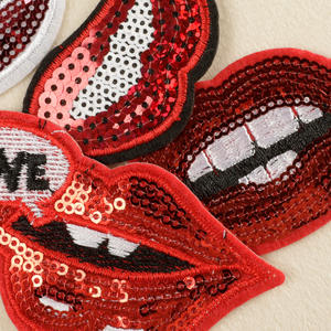 OEMカスタムデザインパッチすべてのサイズで利用可能アイロン刺繍衣類用パッチツイル生地ヒートプレスタオル - Product Image 1