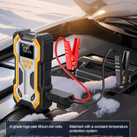 Arrancador de batería de coche de 10000mAh con compresor de aire, arrancador de batería portátil con bomba de aire