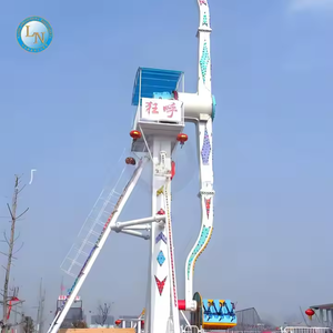 Trung Quốc Nhà máy trực tiếp bán ly kỳ ngoài trời công viên giải trí Rides Carnival funfair 360 độ ROTARY Booster Scream Rides - Product Image 6