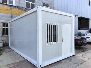 Garage Container Moderno 20-40ft: Carport Prefabbricato in Acciaio, Tettoia per Parcheggio Multi-Veicolo, Magazzino Modulare per 2-4 Auto - Product Image 6