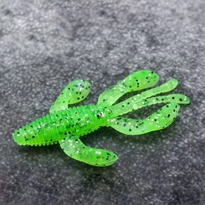 Señuelo Biónico Suave Grande Tipo Camarón con Cuatro Puntos de Anclaje, Atractivo Profesional para Peces, Diseño Especial para Pesca de Lubina en Aguas Oscuras, 5.5cm - Product Image 6