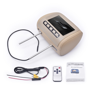 Écran de moniteur d'appui-tête de <span class=keywords><strong>7</strong></span> <span class=keywords><strong>pouces</strong></span>, lecteur MP5, divertissement pour siège arrière de voiture, écran IPS universel, AV USB, lien miroir - Product Image 3