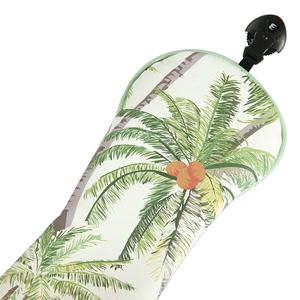 Vente en gros de couvre-chef de club de <span class=keywords><strong>golf</strong></span> en cuir synthétique PU de style hawaïen avec impression de paume conducteur Fariway Wood <span class=keywords><strong>Hybrid</strong></span> Rescue Headcover Set - Product Image 4
