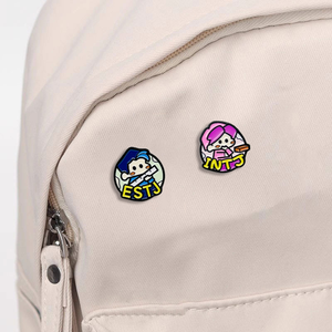 Pin de Esmalte Suave con Diseño de Personaje Kawaii Dibujado a Mano, Broche de Metal con Figura de Dibujos Animados, Regalo para Amantes de la Psicología, Coleccionistas y Adolescentes - Product Image 2