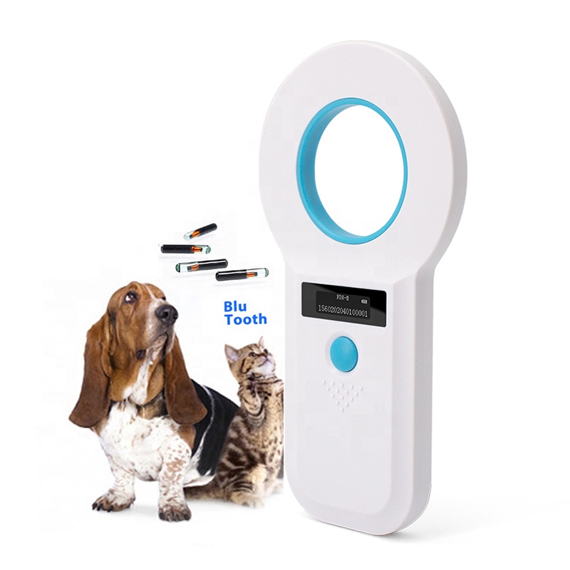 Cmrfid карманные портативные электронные беспроводной rfid читатель микросхемы FDX-B Wi-Fi животный микрочип сканер lettore трость домашних животных scaners