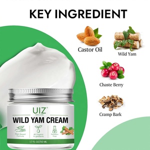 Nhãn hiệu riêng Hoang Dã Yam Kem dưỡng ẩm chăm sóc da thời kỳ mãn kinh cứu trợ hormone cân bằng phụ nữ khuôn mặt cơ thể - Product Image 5