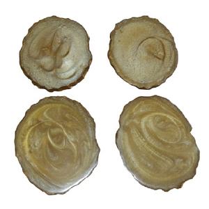 Marble Effected Golden Resin <b>Agate</b> Look <b>Coaster</b> / Mats & Pads - Product Image 1