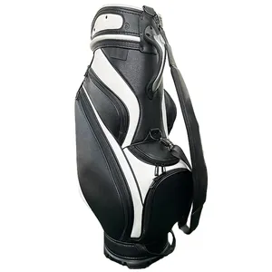 Flora Golf Bag 4 vie Top Cuff 2 Full Length divisori Dual spallacci manuale aperto e gambe