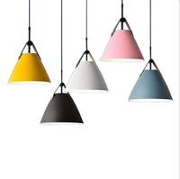 Lustre nordique Loft Cafe E27 E26 blanc pour la maison, la cuisine/le plafond, salon, restaurant, luminaire suspendu rétro moderne