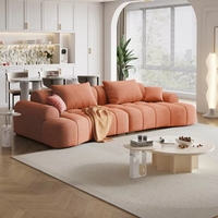 Achetez un canapé en tissu courbé de Chine, dernier modèle, modulaire, pour salon de luxe