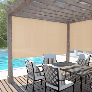 Toldo Vertical de HDPE, Persianas Enrollables <span class=keywords><strong>para</strong></span> Ventanas Exteriores, Persianas <span class=keywords><strong>para</strong></span> Patio, Balcón y Exteriores - Product Image 1