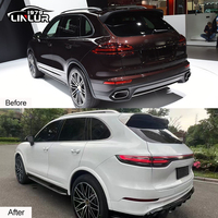 [1979] Feux arrière de voiture 2011 2012 2014 92A 958 – Kit carrosserie et feux arrière pour Porsche Cayenne 958.1, mise à niveau du pare-chocs arrière vers le modèle 2023 9Y0