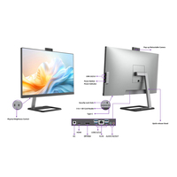 Computadora de Escritorio Todo en Uno 23.8 AIO PC Equipada con Procesador Intel Core i5 / i7 para Oficina